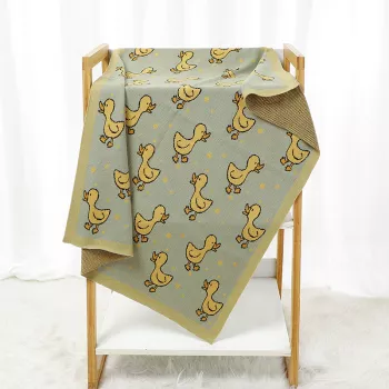 Secure Knit Blanket Swaddle That Stays Put