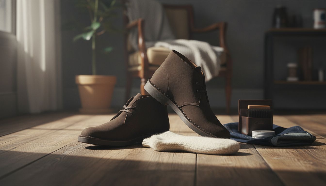 Clarks Men’s Leather Ankle Boots: Fit, Care & Style