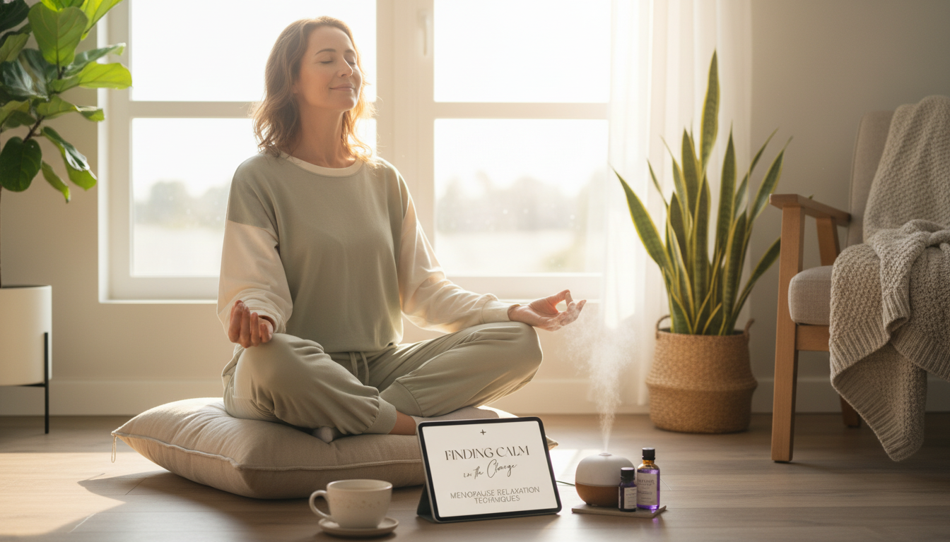 Menopause Calm Routine: Quick Relaxation for Stress & Sleep