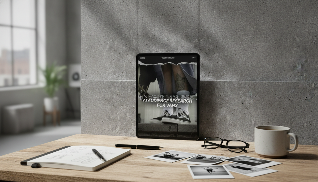 AI Audience Research for Vans: Spot Trends, Build Creative