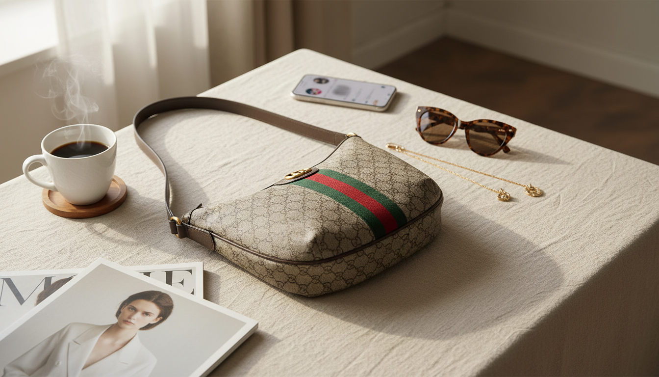 Gucci GG Iconic Shoulder Bag: Adjustable Strap Fit Guide