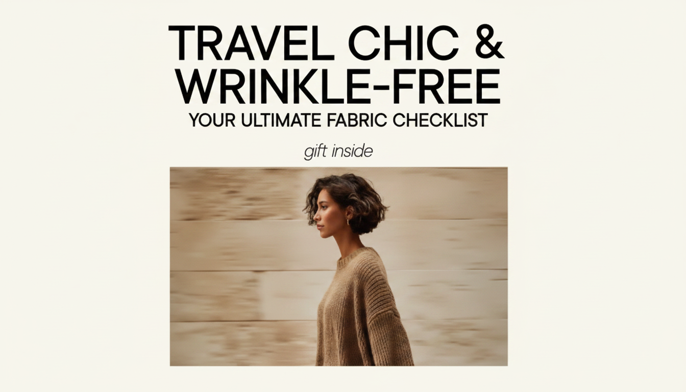 Wrinkle-Free Travel Fabrics: Best Picks for Packing