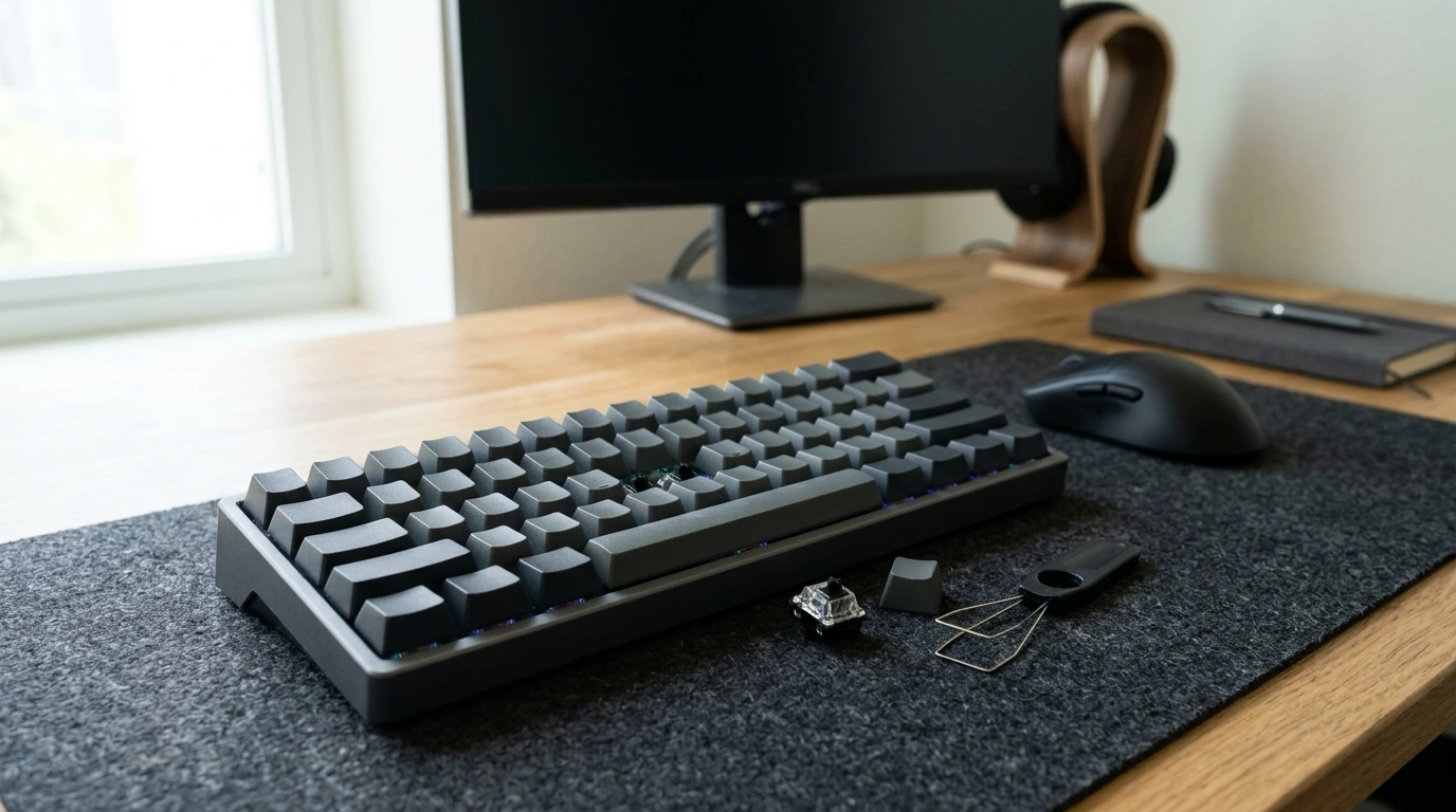Hot-Swappable Wireless Gaming Keyboard: Gasket Guide