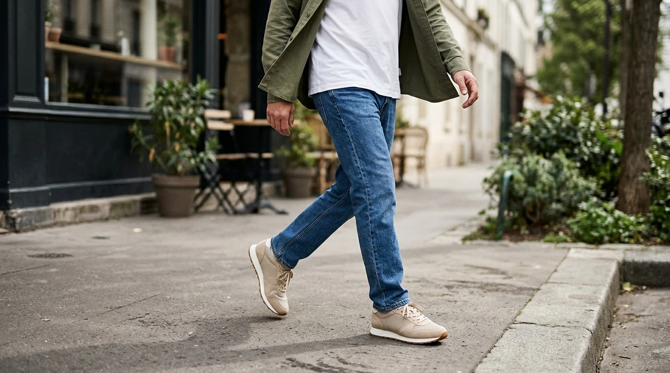 How to Style New Balance 530 Beige Sneakers