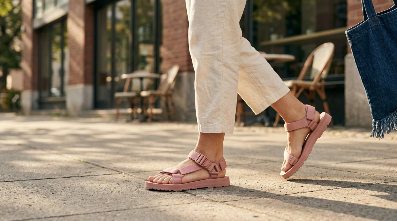 Pink Dr. Martens Women’s Sandals for Summer Styling