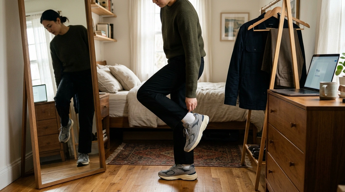 How to Style New Balance Sneakers With AI and Your Closet