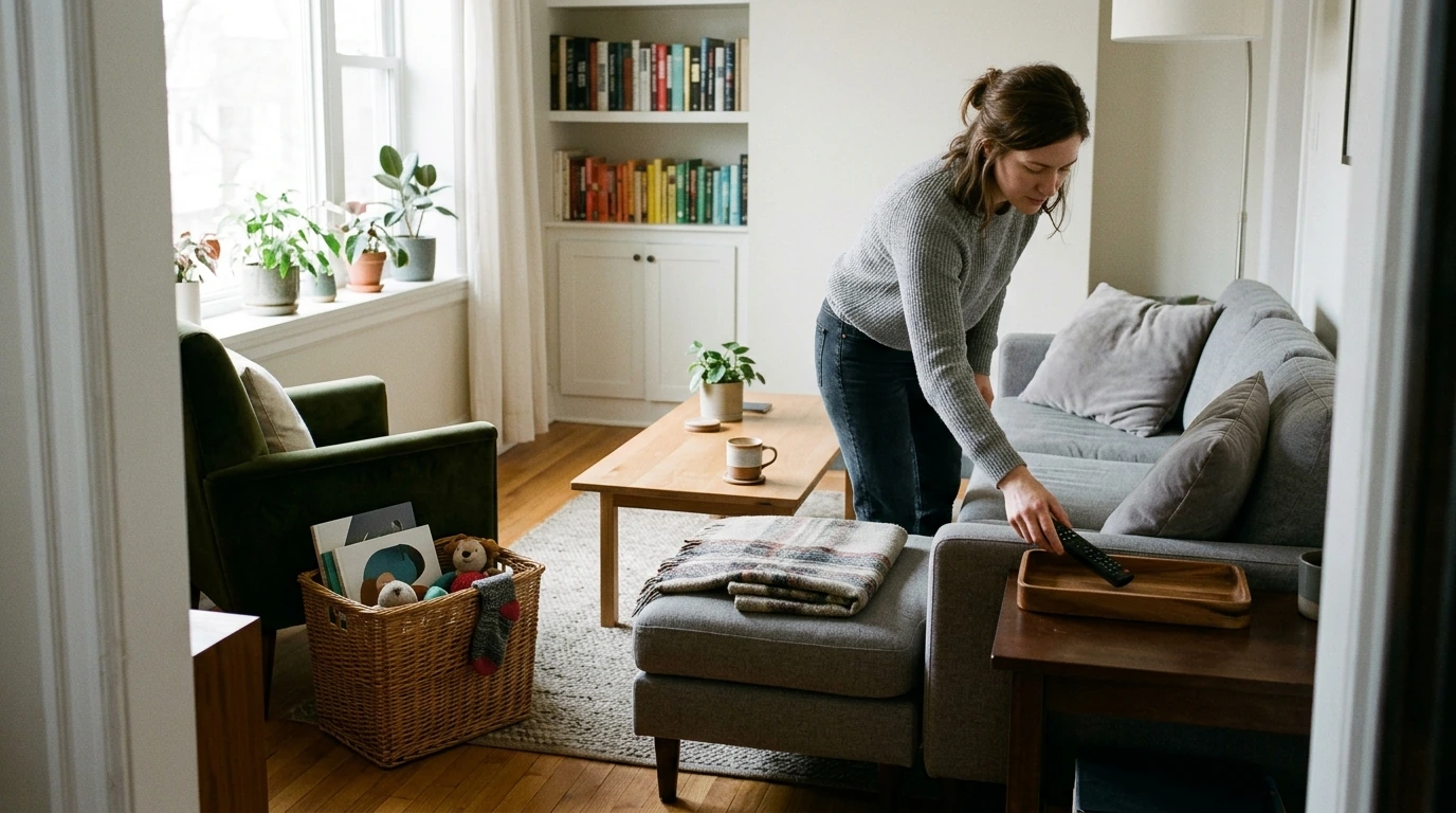 Tidy Your Living Room Fast: A 10-Minute Reset